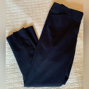 LOFT Marisa skinny dress pants navy size 8